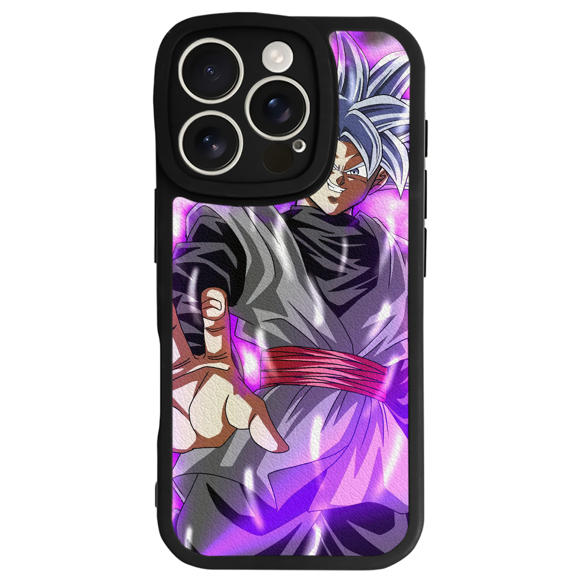 （画像用） ドラゴンボール DRAGON BALL 【iPhone 16シリーズ対応】シリコンスマホケース（レザー調） 材質：シリコン